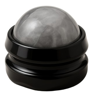 VitaBello 手持滾輪按摩球, 黑色, 1個