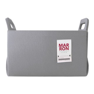 마롱즈 접이식 펠트 수납 바구니, 그레이, 1개