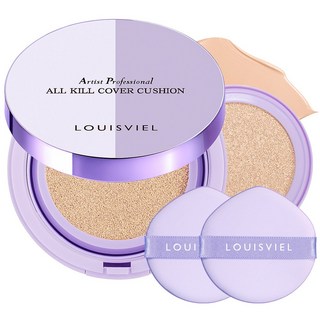 루이비엘 올킬 아티스트 커버 쿠션 본품+리필세트, 24g, 1개, 21호 라이트 베이지