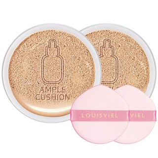 루이비엘 피치피치 에어쿠션 리필 15g, 21호 라이트 베이지, 2개