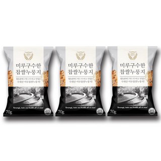 미루구수한 찹쌀 누룽지 70g 15개 국산100%