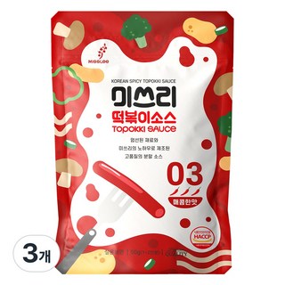 미쓰리 떡볶이소스 03 매콤한맛 50g x 3개