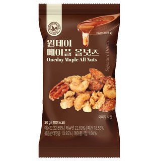 산과들에 원데이 메이플 올넛츠 20개