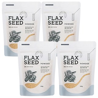 착한습관 볶은아마씨가루, 200g, 4개