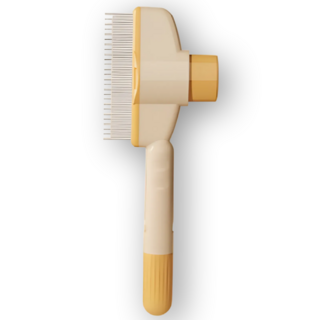 육각형가게 반려동물 브러시, 1개, 옐로우