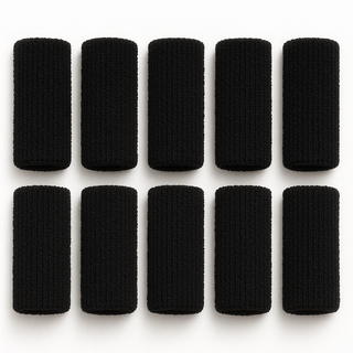 제이앤비 관절보호 농구 스포츠 핑거밴드 블랙, 10개