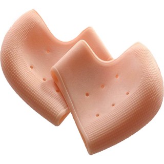 발 뒤꿈치 실리콘 풋패드 보호 각질제거 보습 힐링 발피부관리, 3개, 살색, 1개입