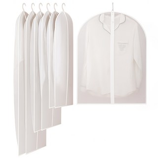 필굿리빙 먼지방지 반투명 옷커버, 2세트, 5개입