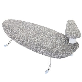 한주통상 그레이 패브릭 좌식다리미판 대형 + 소매판, 1개