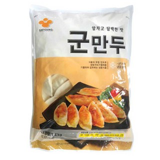 만두 군만두 1.4kg 2봉, 2개