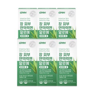GNM 장 피부 면역력엔 알로에 / 먹는 알로에겔 이뮨 젤리스틱 장건강 피부건강 면역력증진, 20g, 90개