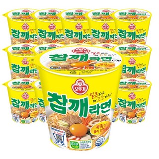 참깨라면 오뚜기 컵, 15개