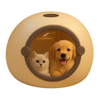 에인젤 펫드라이룸 반려동물 강아지 고양이 건조기 털말리기 저소음 펫드라이기 에어탱크, 화이트