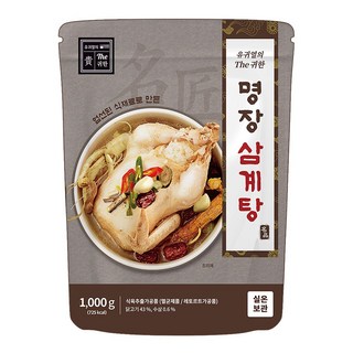 유귀열 명장 삼계탕 1kg, 6개