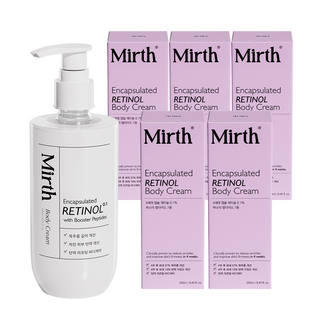 멀스 목주름 탄력 콜라겐 바디크림 캡슐 레티놀 넥크림, 6개, 250ml