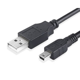엠앤씨 USB 미니 5핀 케이블 외장하드 디지털카메라 하이패스 톡톡펜 명꼬펜 충전 연결선 1M, 1개