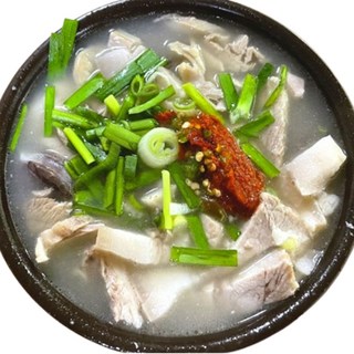 해와바다 고기폭탄 맑은 돼지국밥 기름기 없는 고기2배 국밥, 200g, 5개