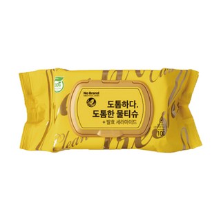 노브랜드 도톰한 100매 물티슈, 100개입, 24개