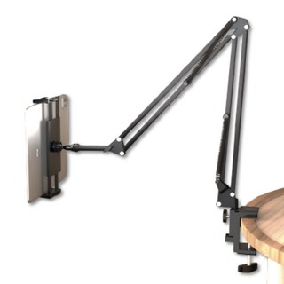 모어리브 누워서보는 태블릿 침대 핸드폰 거치대, 1개, 블랙