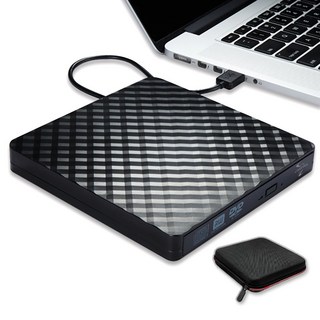 림스테일 USB 3.0 DVD RW 외장 ODD + 파우치, LM-01BK, 1개