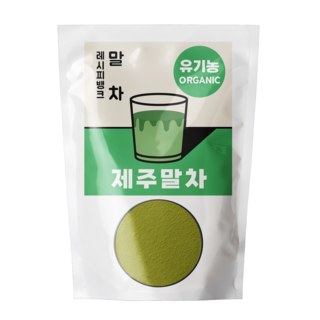 레시피뱅크 유기농 국산 제주 말차 파우더, 1개, 1개입, 1kg