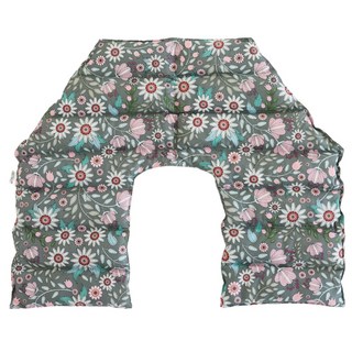 애슬라 허브 경추 찜질팩 고급형 모던플라워 ZH-2CK, 1개