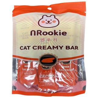 엔루키 고양이 짜먹는 간식 길고양이 수분 섭취 영양 공급, 100개, 15g, 연어