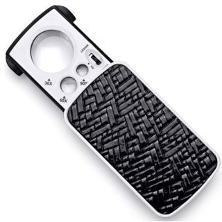 아이앤에이치 슬라이드 쥬얼리 루페 확대경 30X 60X 90X, 1개