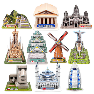 세계 랜드마크 시리즈2 (11~20) 10종 택 1 또는 10종 세트 / 활동북 스티커 포함, 1개, 21. 세계 랜드마크 (11~20) 10종 세트, 351피스