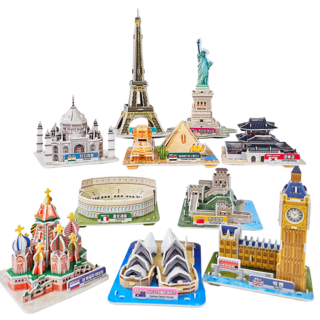 세계 랜드마크 시리즈 (10종 택 1 또는 10종 세트 활동북 스티커 포함), 1개