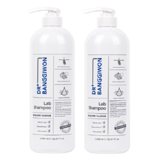 닥터방기원 랩 탈모 증상 완화 샴푸, 2개, 1L