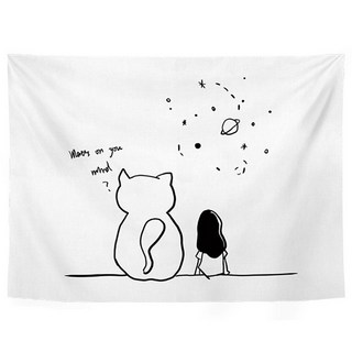 해피소드 감성 페브릭 포스터 가로형, 프렌즈