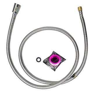 본라이프 KC인증 국산 주방 씽크대 원홀줄 메탈호스 130CM 교체용 원홀주방데크호스 수전호스, 1세트