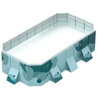 패밀리 가정용 풀장 원터치 대형 접이식 간이 수영장, 1개