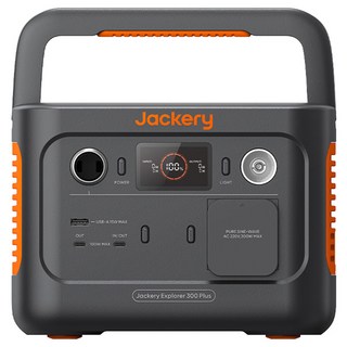 잭커리 JACKERY 300Plus 휴대용 캠핑용 배터리 /ED, 23cm, 잭커리300plus, 1개, 1개