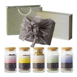 티루츠 프리미엄 허브티 3종 감사 선물세트 (티백형) 상자+쇼핑백+보자기+노리개, 1세트, 옵션4. 히비스커스 + 라벤더 + 루이보스