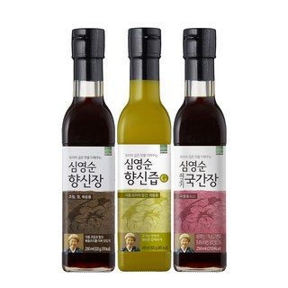 심영순 향신양념 BEST 세트(향신장 향신즙G 국간장), 1세트, 250ml