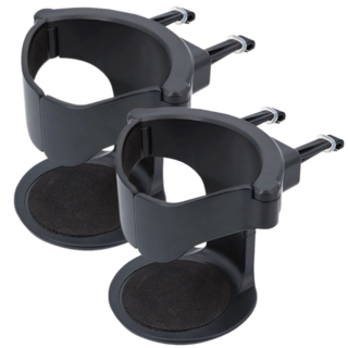 제이비오토 세상편한 차량용 송풍구 컵홀더, 2개, 블랙