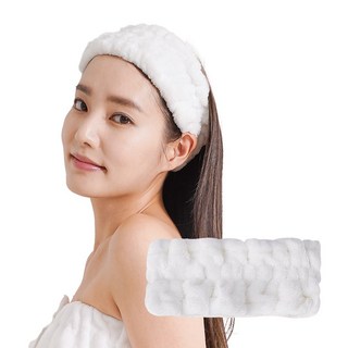 글램모먼트 드레스업 샤워 헤어밴드, 1개