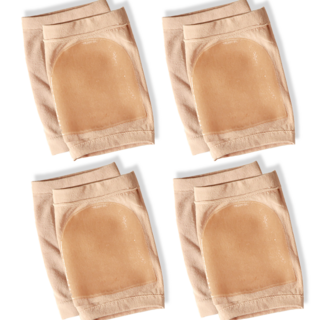 달팽이룸 뒤꿈치 굳은살 실리콘 보습 패드, 4개