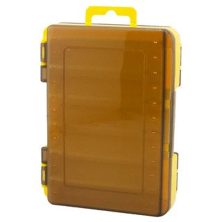 유스툴 에기케이스 태클박스 양면 루어 낚시 트레이, 1개, 옐로