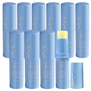 [홈쇼핑정품] 엘루자이 비타민 콜라겐 링클밤 10개- 체험분 포함/ 멀티밤 주름지우개 미백 보습 탄력 피부 링클케어, 10g, 10개