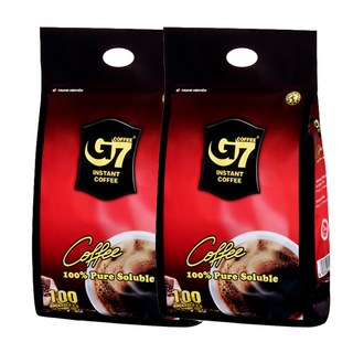 G7 블랙 커피, 2g, 100개입, 2개