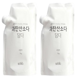 소비아 과탄산소다 담다 세제, 2개