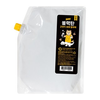3651 블랙탄 천연 고양이모래 냄새제거제, 1개, 3L