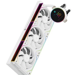 서멀라이트 수랭쿨러 FROZEN MAGIC 360 디지털ARGB V2, 화이트, 1개