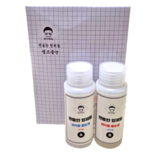 젠틀한형제들 욕실 셀프 타일 줄눈 보수제 욕실 바닥 코팅제, 바닥용 찐펄 순은(120g), 1개