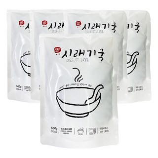 머그바 가마솥에 끊은 강원도 된장 시래기국, 5개, 500g