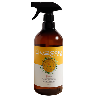 꽃피우는시간 식물영양제 따사로운햇볕 리필형(1000ml)+리필형(1000ml)+분무헤드, 1L, 2개