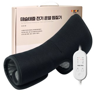 테슬테즐 전기 온열 발목 찜질기 프리미엄 네오플랜 블랙, PA-A1